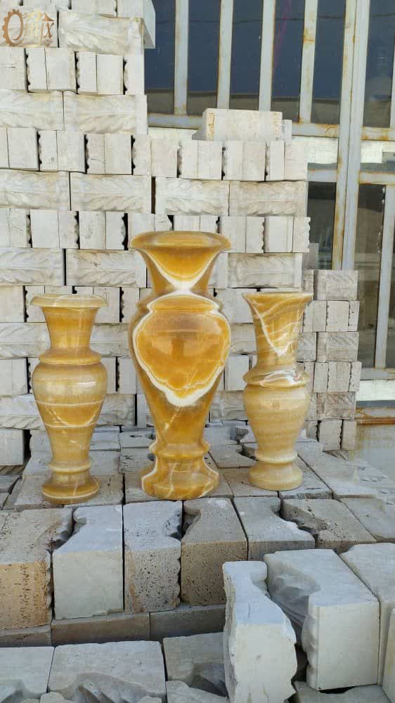 جا گلدانی سنگی